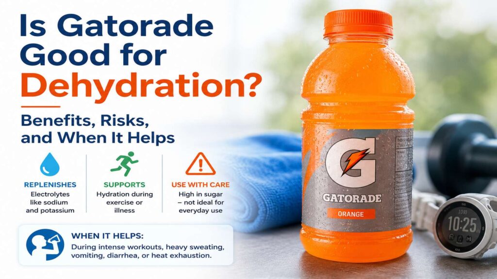 Is Gatorade Good for Dehydration