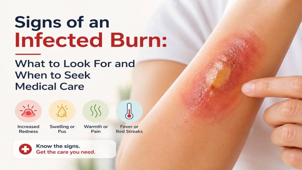 Signs of an Infected Burn