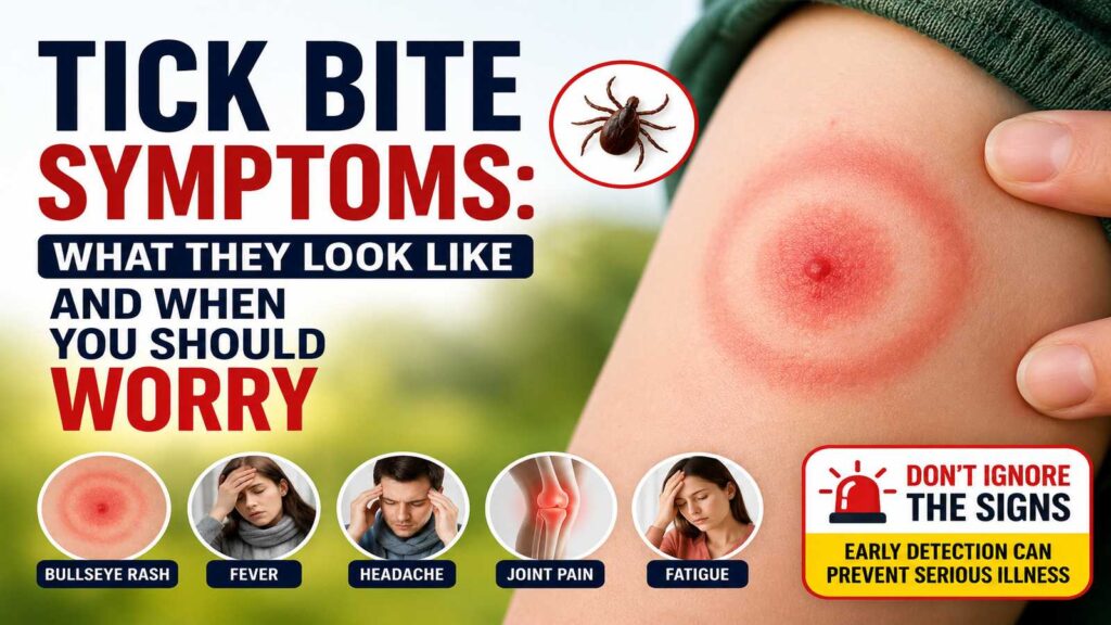 Tick Bite Symptoms